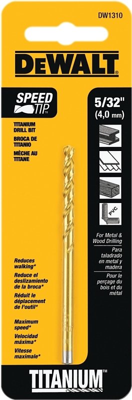 5/32IN TITANIUM DRILL BIT     