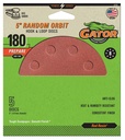 5IN 8-HOLE SAND DISC 180#     