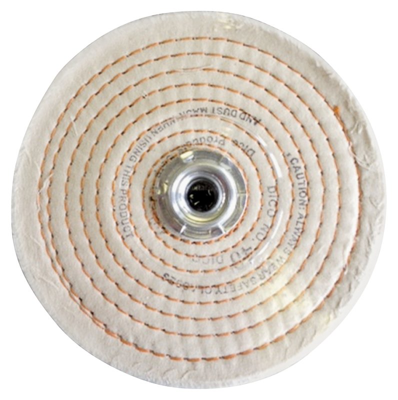 6" SPIRAL SEWN BUFFING WHEEL  