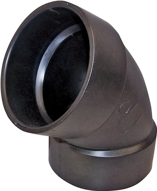 ABS ELBOW 60DEG HUBXHUB 1-1/2 