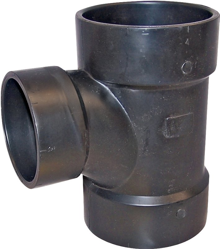 ABS SANITARY TEE 3X3X2IN      