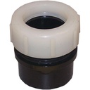 ABS TRAP ADAPTER 1-1/4X1-1/4IN