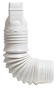 ADAPTER DOWNSPOUT WHITE 2X3IN 