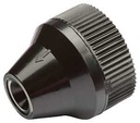 ADAPTER DRIP FHT BLK 3/4X1/4IN