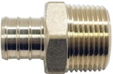 ADAPTER PEX 1IN BRASS MALE    