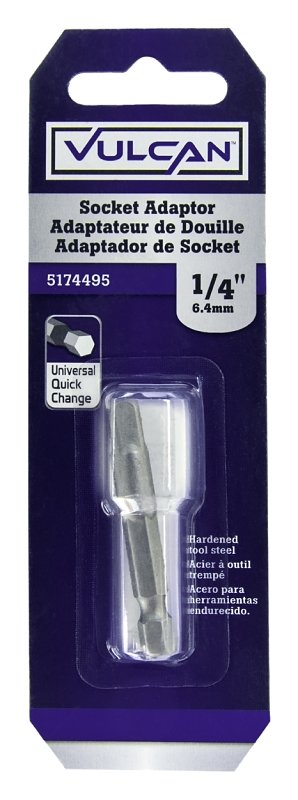 ADAPTER SOCKET 1/4IN          