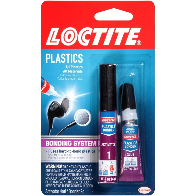 ADHESIVE PLASTIC BONDER 2 GRAM