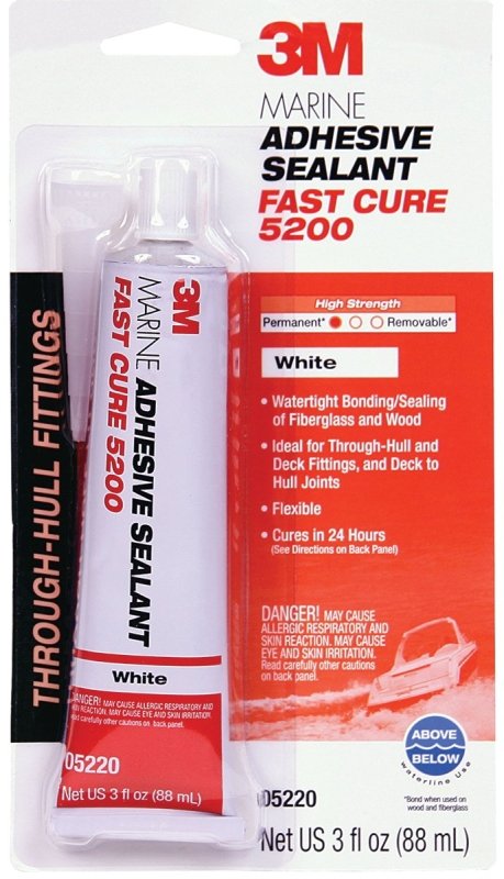 ADHESIVE SEALANT MARINE 3OZ   