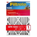 ALRGN RDC PLEAT FILTER 20X25X4