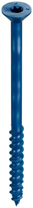ANCHOR SCREW C&M FLAT 1/4X4IN 