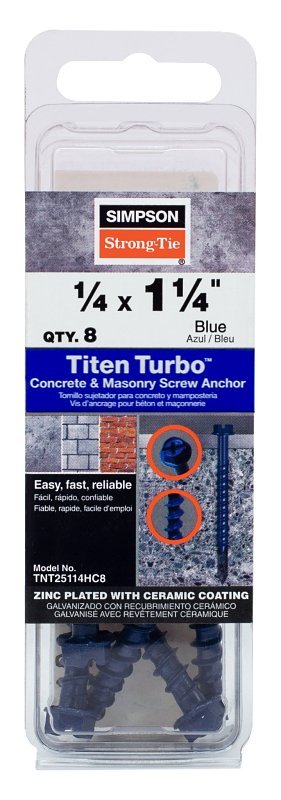 ANCHOR SCREW C&M HEX 1/4X1-1/4