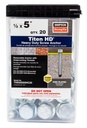 ANCHOR SCREW HD HEX 1/2 X 5IN 