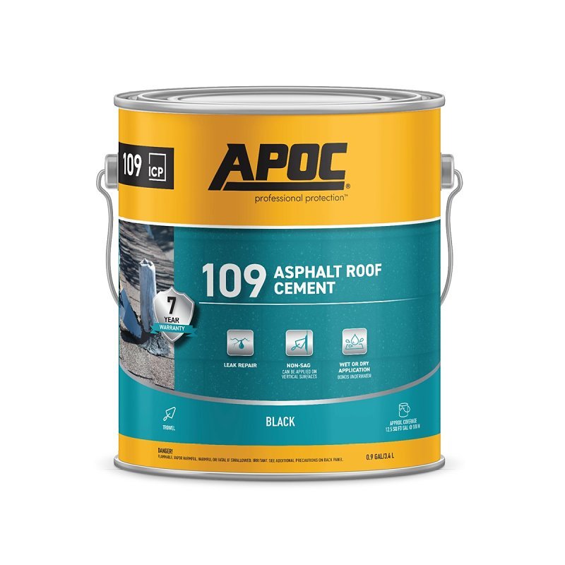 ASPHALT ROOF CEMENT WET/DRY 1G