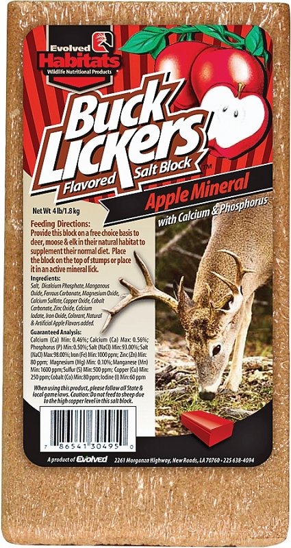 ATTRACTANT DEER BLOCK APPL 4LB