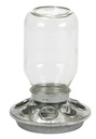 BABY CHICK FEEDER MASON JAR   