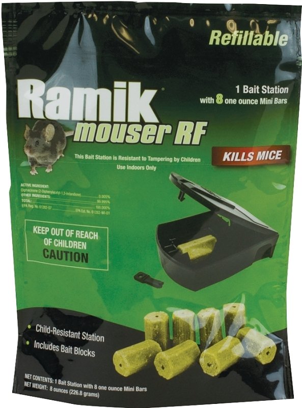 BAIT STATION RODENT MINIBAR8CT