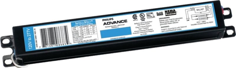 BALLAST ELEC 1/2 LIGHT F96 T8 