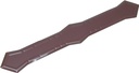 BAND DOWNSPOUT ALUM 3IN BROWN 