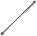 BAR GRB SFTY KNURL CONCLD 42IN