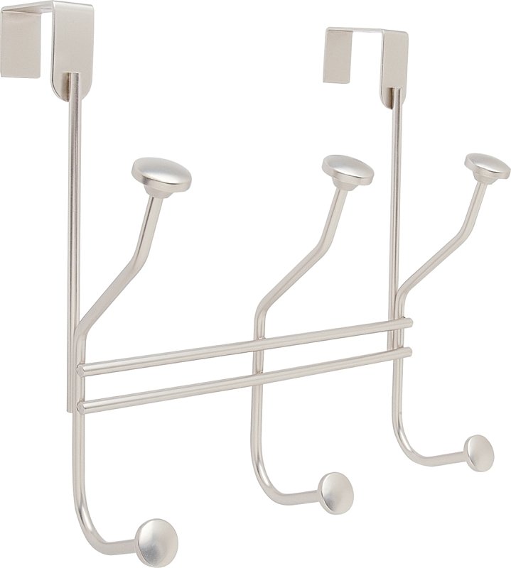 BAR HANGER OVER-THE-DOOR SLVR 