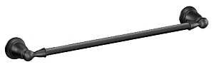 BAR TOWEL BANBURY MAT BLK 18IN