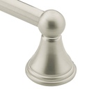 BAR TOWEL BRUSH NICKLE 18IN   