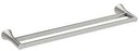BAR TOWEL DBL BRUSHED NIC 24IN