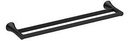 BAR TOWEL DBL MATTE BLACK 24IN
