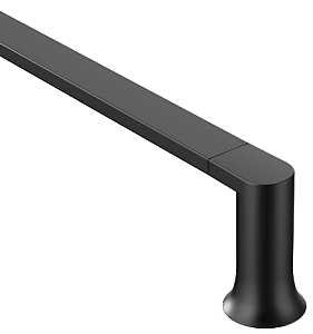 BAR TOWEL GENTA MATTE BLK 24IN