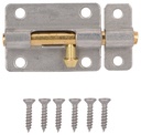 BARREL BOLT STEEL 3IN GALV    