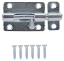 BARREL BOLT STL 3IN ZINC PLATE