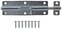 BARREL BOLT STL 6IN ZINC PLATE