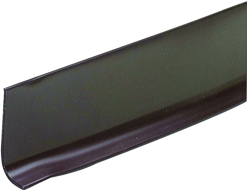 BASE WALL VINYL 2-1/2X4IN BRN 