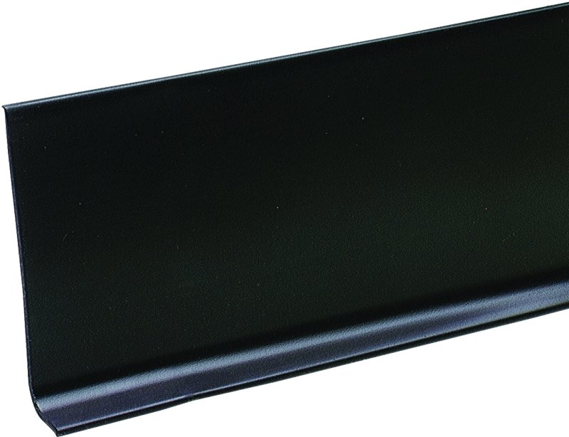 BASE WALL VINYL 4 X 4 IN BLACK