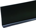 BASE WALL VINYL 4 X 4 IN BLACK