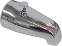 BATHTUB SPOUT-DIVERTER CHROME 