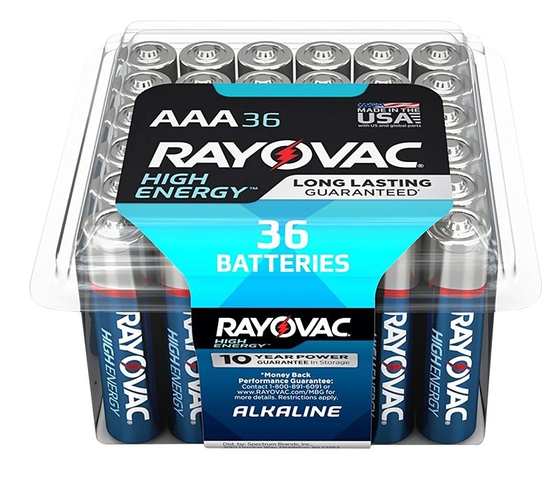 BATTERY ALK AAA 1100MAH 36PK  