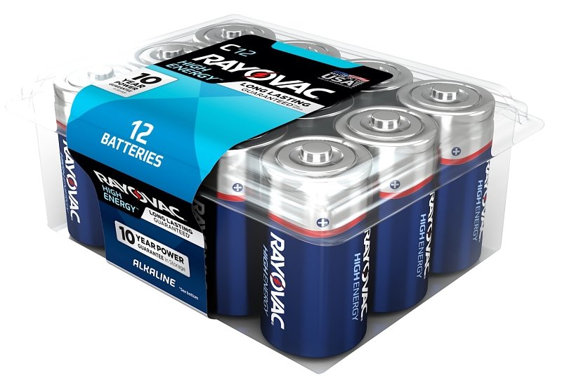 BATTERY ALK C 7245MAH 12PK    