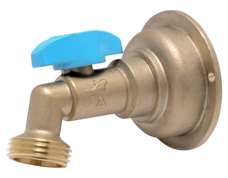 BIBB HOSE QTR TURN 90DEG 1/2IN