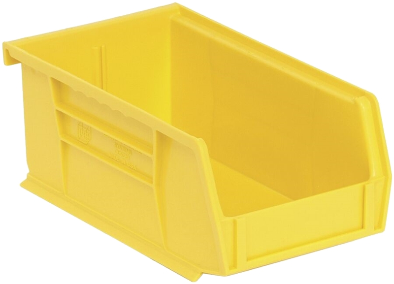 BIN STORAGE POLYMER YEL SMALL 