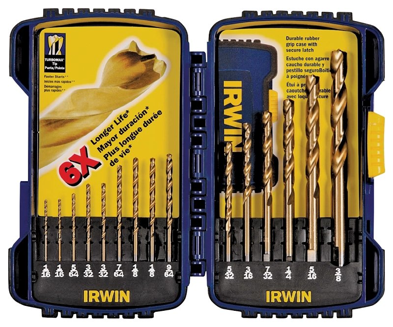 BIT DRILL TURBOMAX SET 15PC   