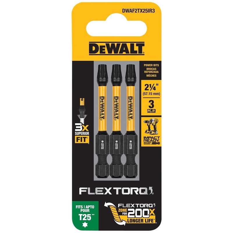 BIT DRIVER TORX T25 2.25X1/4IN