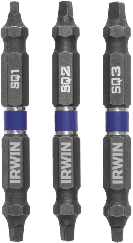 BIT IMP DBL END SQ 3PK 2-1/2IN