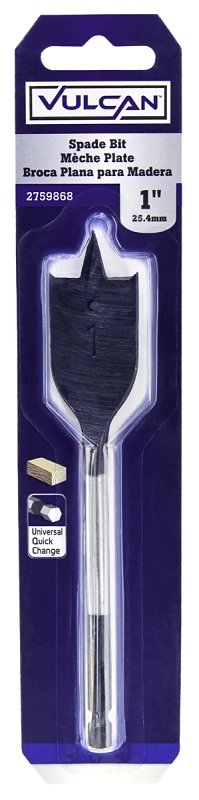 BIT WOOD SPADE 1IN            