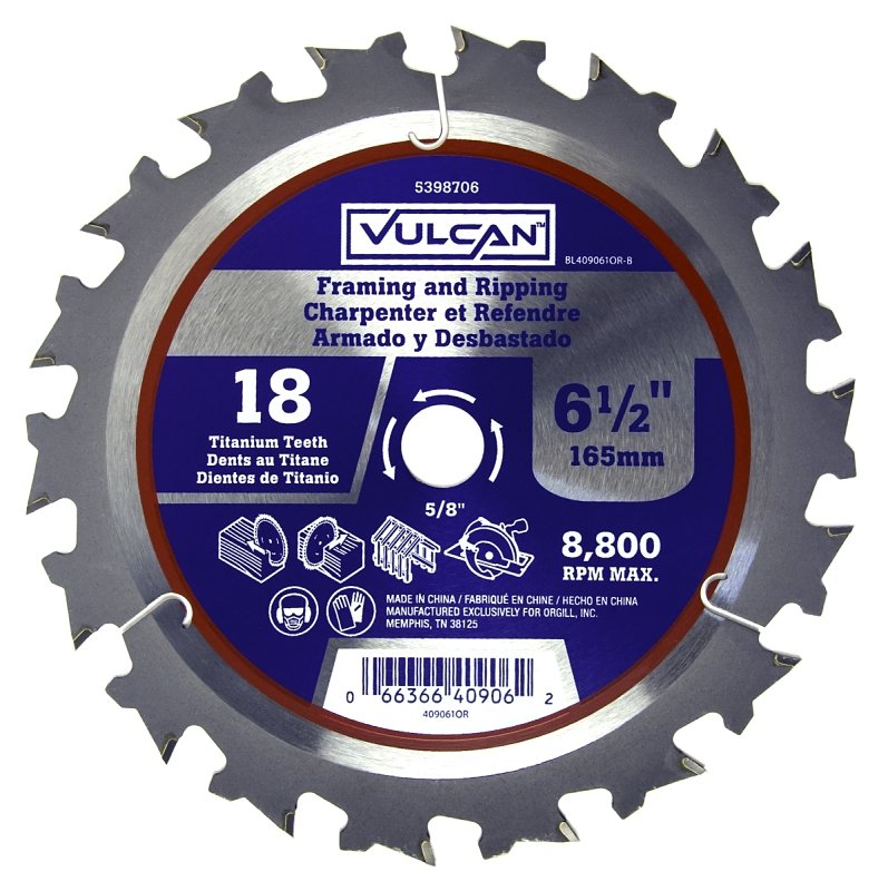 BLADE CRBD SMTH CT 18TX6-1/2IN