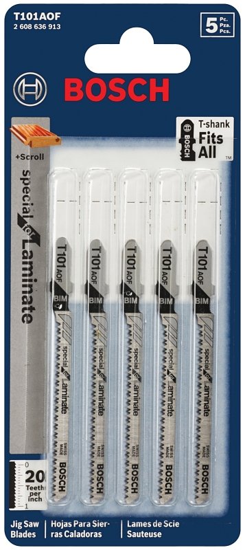 BLADE JIGSAW 20TPI 3-1/4 5 PK 