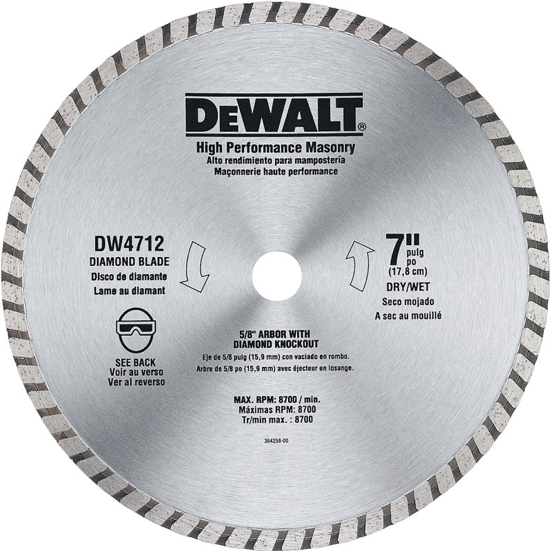 BLADE MASONRY HI-PERFORM 7IN  