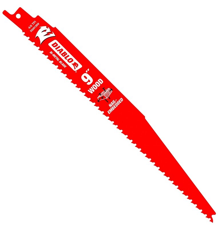 BLADE RECIP BI-MTL 6-12TPI 9IN
