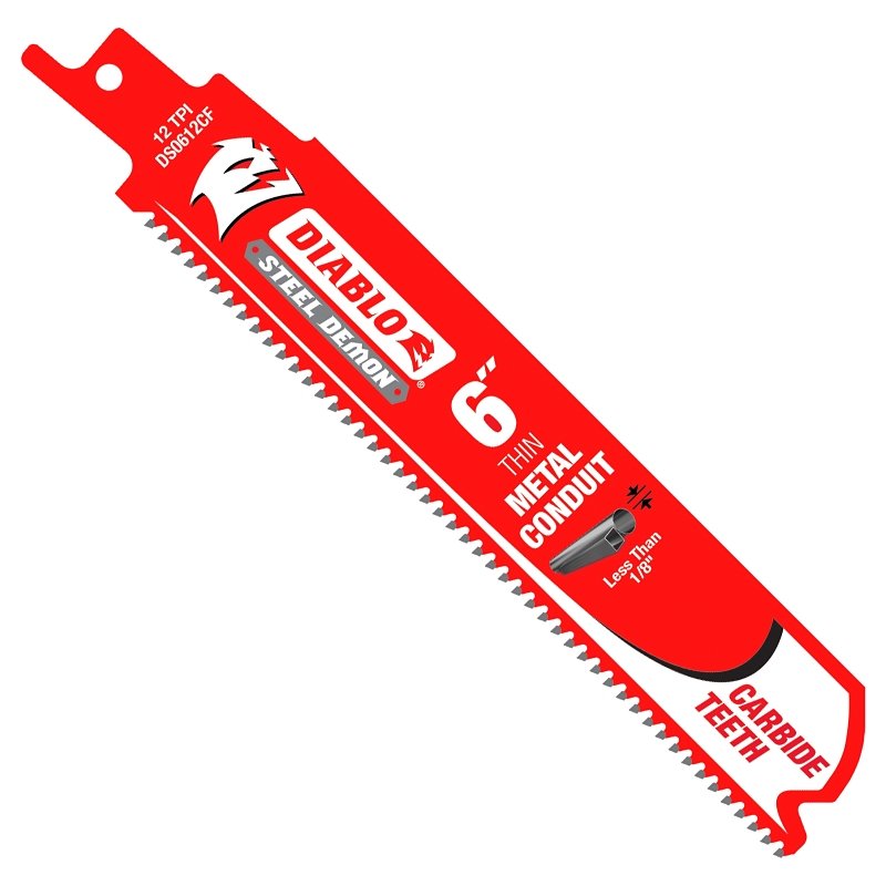 BLADE RECIP CARB THIN MTL 6IN 