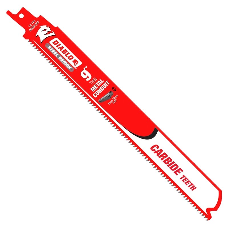 BLADE RECIP CARB THIN MTL 9IN 